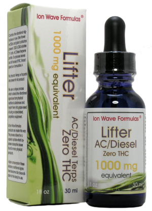 Lifter Flower, AC/Diesel Terpenes CBD, CBG Formula